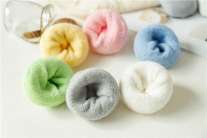 Chaussettes pour bébé unisexe en vrac, chaussettes en coton pour cheville pour 1-2 ans, respirantes, antidérapantes, taille unique - Product Image 3