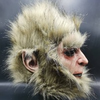 Masque émulsion DIY Sun Wukong style Kunishio unisexe, accessoire de cosplay fantastique et science-fiction, pour fête, costume, performance et danse