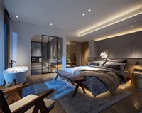 Desain Interior 3D Modern furnitur vila mewah rusmo-rumah impian solusi satu atap untuk furnitur apartemen