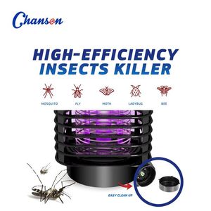 USB Rechargeable Intelligent Mosquito Killer Lamps Outdoor UV Light Control Indoor Insect Control for Flies Summer Use <strong>Powder</strong> - Product Image 4