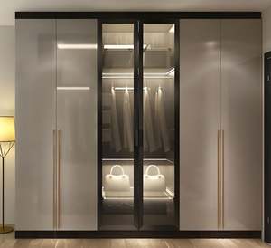 Moderno y ligero de lujo muebles de dormitorio armario adecuado para uso doméstico o apartamento para el hogar dormitorio gabinetes - Product Image 4