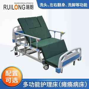 เตียงพยาบาลรุ่น RC-068ABS-6200 โครงสร้างเหล็ก สำหรับผู้สูงอายุและผู้ป่วยอัมพาต ใช้ในบ้าน - Product Image 5