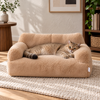 Multi-Pet Cloud Plüsch-Haustierbett für Hunde und Große Katzen mit Tiefem Rand, Gemütliches Hundebett mit Individuellem Logo OEM