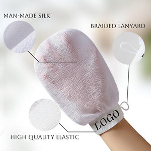 Logo et Emballage Personnalisés pour Gants de Douche Exfoliants Gants Exfoliants Marocains - Product Image 1
