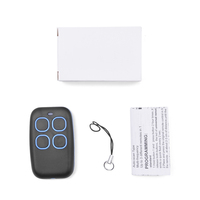 Vente chaude multi-fréquence 260-868MHz porte de garage porte télécommande 433,92MHz code roulant et télécommande à code fixe