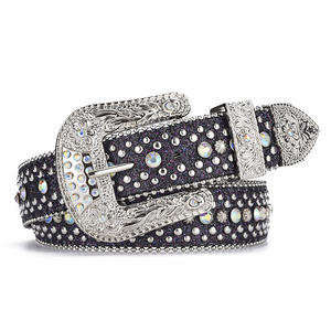 انخفاض الشحن دعم الاكريليك حجر الراين المرصع نمط رعاة البقر Y2K مع مشبك سبيكة - Product Image 4