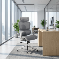Chaise de Direction Ergonomique en Maille Premium, Confort Inégalé, Chaise de Bureau Pivotante en Maille pour Ordinateur, Chaise de Direction Exécutive en Maille