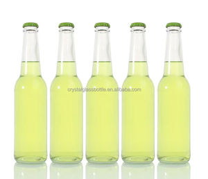 Botella de <span class=keywords><strong>Cerveza</strong></span> de Vidrio Vacía Reciclable de 330 ml/500 ml con Tapa <span class=keywords><strong>Corona</strong></span> y Serigrafía, Embalaje Personalizado - Product Image 5