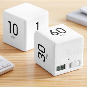 Pomodoro, estudio de cocina, lista Visual, Cubo de gravedad giratorio, alarma de recarga, 1 minuto, cronómetro múltiple, temporizador de Cuenta regresiva con sonido - Product Image 3