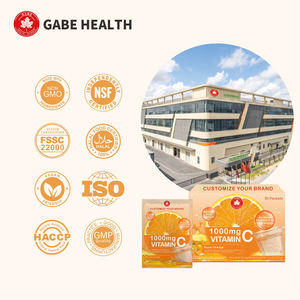 Orange 1000mg Vitamine C Effervescente en Poudre en Stick Antioxydant Éclaircissant pour la Peau Soutien Immunitaire pour Complément Nutritionnel Quotidien - Product Image 2