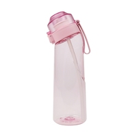 Meilleures ventes de bouteilles d'eau en plastique avec logo personnalisé parfum à boire saveur de fruits tasse à air avec dosette de saveur
