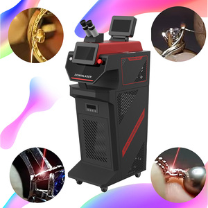 Machine de soudure de laser de bijoux de tache de soudeuse de laser de refroidissement par l'eau 200w Yag pour l'or argent - Product Image 3