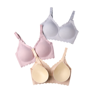 Soutien-gorge d'allaitement en coton prêt à être expédié pour femmes enceintes - Product Image 1