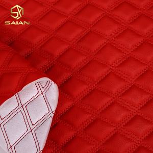 <span class=keywords><strong>Matelassé</strong></span> Broderie Vinyle <span class=keywords><strong>Cuir</strong></span> Éponge Mousse Siège De Voiture PVC Diamant Cousu Sol Tissu De Voiture Sellerie <span class=keywords><strong>Cuir</strong></span> - Product Image 3