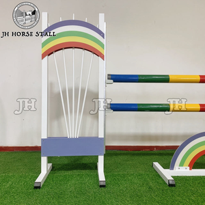 Horse <strong>Show</strong> Jumping Courses Durable <strong>Aluminium</strong> <strong>Jump</strong> Stands for School <strong>Jumps</strong> - Product Image 3