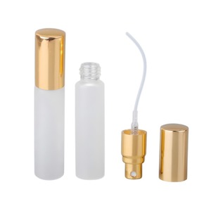 Hot Frosted Rõ Ràng Glass 10Ml Chai Nước Hoa Vàng Bạc Đen Nhôm Vòi Phun Rỗng Atomizers Cho Màn Hình In Ấn Moq 100Pcs - Product Image 5