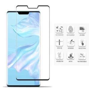 Verre trempé 9H 3D Full Cover pour Huawei Mate 30 Pro, protection d'écran, verre incurvé, verre trempé Mate 70 Pro Pura 70 Ultra - Product Image 3