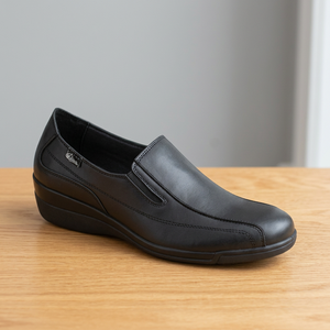 Eccellente offerta pronta per la spedizione di scarpe da lavoro da donna in uniforme antibatterica con Sole in poliuretano antiscivolo a bassa densità - Product Image 2
