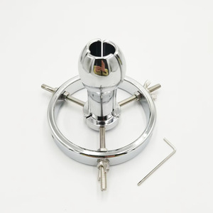 Commercio all'ingrosso in acciaio inox anale strumento di allenamento in metallo cavo anale Plug Expander <span class=keywords><strong>Sex</strong></span> Toy per gli uomini diretta fornitura di fabbrica - Product Image 6