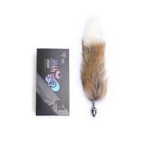 Lootee Fuchsschwanz Analplug Modell LHD-GS092 für Anale Masturbation-BDSM-Spielzeug für Frauen & Männer Paare