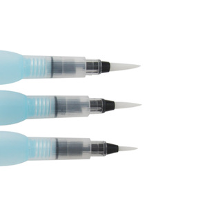 Pinceau solubles dans l'eau pour aquarelle, à poils naturels, pour dessins d'étudiants en plastique et artistes, idéal pour les travaux transfrontaliers. - Product Image 5