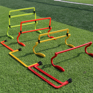 Haies de vitesse et d'agilité réglables <span class=keywords><strong>pour</strong></span> les enfants prêts à expédier des équipements de <span class=keywords><strong>football</strong></span> <span class=keywords><strong>pour</strong></span> l'entraînement d'athlétisme - Product Image 4