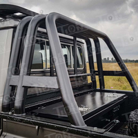 Accessoires universels de barre de roulement de lit de camion en acier pour les camionnettes 4X4 compatibles avec Hilux Revo Rocco F150 Ranger Dmax Tacoma