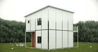 Villa Modulaire Mobile Préfabriquée, Villa en Acier Léger, Grandes Maisons Modulaires, Petite Maison Préfabriquée, Villa à Vendre aux États-Unis