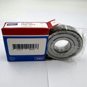 SKF 베어링 6305-2ZC3 6305-2Z/C3 6305ZZ 오리지널 SKF 딥 홈 볼 베어링 크기 25*62*17mm - Product Image 1