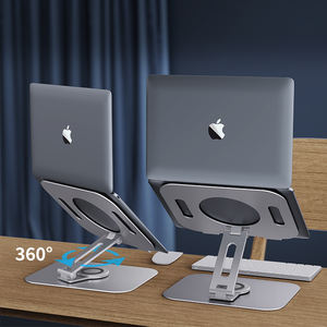 Boneruy 360 Rotation réglable Design moderne en alliage d'aluminium support pour ordinateur portable pliable bureau bureau pivotant support pour ordinateur portable - Product Image 2