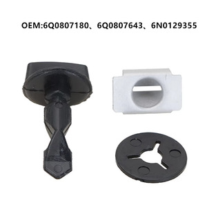 Clip de sujeción de plástico para cubierta de parachoques Audi Q5 Q7, números de pieza 6Q0807180, 6Q0807643, 6N0129355, pieza automotriz - Product Image 2