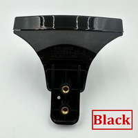 Nouvelle calandre avant Camenzind avec emblème logo T pour Tesla Model X 2016-2024 OEM 1047884-00-D/E 104788400D/E Noir/Chrome
