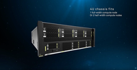 Best Price Hua Wei Super Fusion G5500V5 4U2CH Rack GPU Server with Dual CPUs and 8 GPU Compute Cards Used in Stock