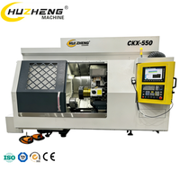 Torno CNC de cuerpo estrecho de 1.7m de ancho, ahorra espacio en el taller, CKD550 Control Numérico Computarizado