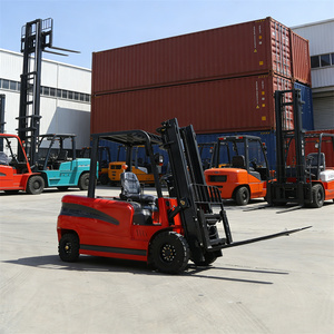 Kostenloser Versand - 1-6 Tonnen Neuer Batteriebetriebener Elektro-Stapler - für Geländestapeln & Heben mit Robuster Konstruktion - Product Image 3