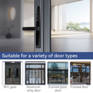 Kasman FUENTE PRECIO Cerraduras DE SEGURIDAD delgadas Cerradura de puerta inteligente mortaja para puerta de jardín con huella dactilar - Product Image 5