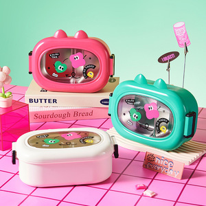 Fiambrera aislada de 5 compartimentos, fiambrera de acero inoxidable 304 para niños, niñas, niños, caja Bento segura para microondas sin BPA - Product Image 3