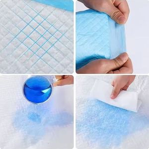 Alèses absorbantes jetables médicales hygiéniques pour adultes, personnalisées en usine (OEM), de 33x45cm à 100x200cm, pour personnes âgées et soins post-partum - Product Image 4