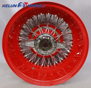 Rines de Aleación Twisted Spoke 14 X 7 con Grabado Inverso en Oro 100, Rines Cromados con Corte de Diamante - Product Image 2