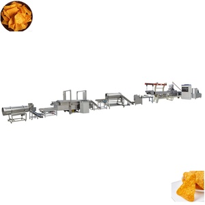 Ligne de production automatique multi-combustibles pour snacks frits, chips de maïs, crackers aux crevettes, tortillas et aliments frits 100-200 kg/h - Product Image 2