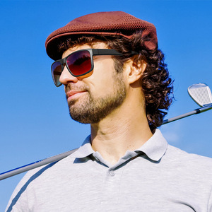 Outdoor Golf Sunglasses UV400 TR90 <b>Frame</b> TAC Lens <b>Grey</b> Unisex Polarized Driving Sunscreen Fishing Outdoor Sports - Product Image 3