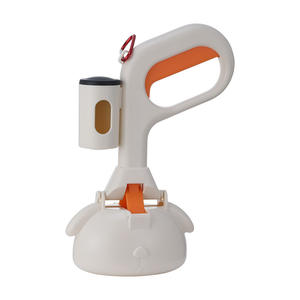 Recogedor de Excrementos de Perro de Plástico con Caja de Basura y Gancho <span class=keywords><strong>para</strong></span> la Gestión de Residuos de Mascotas - Product Image 1