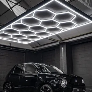 Factory Prices Hexagon Light Diy Garage Carshop Honeycomb Led Work Lamps