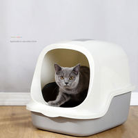Nouvelle conception fermée grande boîte à litière pour chat persan boîtier de litière pour chat caché