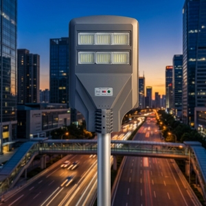 Lampione Solare Integrato Tutto in Uno IP65 Impermeabile per Esterni in Alluminio con Certificati CCC e RoHS - Product Image 3