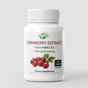 Capsules végétales d'extrait de canneberge OEM ODM sous marque privée avec vitamines C et E, complément alimentaire antioxydant pour le bien-être quotidien - Product Image 1
