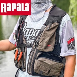 Chaleco de Pesca Rapala, Transpirable, de Malla, con 12 Bolsillos, de Tela Oxford, Ligero, para Uso en Ríos, Talla MLXL - Product Image 1