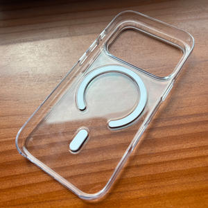 Coques de téléphone portable en plastique rigide transparentes magnétiques avec recharge sans fil, anti-rayures et <span class=keywords><strong>antichoc</strong></span> pour <span class=keywords><strong>iPhone</strong></span> 17 Pro et 17 Pro Max - Product Image 4