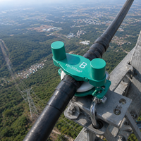 Industrieller 10kV-Stiftisolator-Drahtklemmhalter 50-300mm² |   Schnellmontage-Befestigungssystem ohne Kabelbinder für Überkopf-Stromleitungen |   Schraubentyp