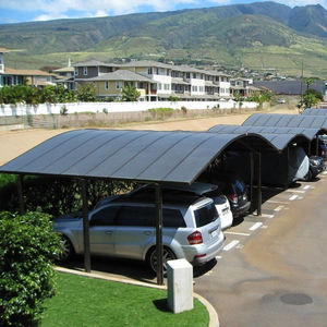 Morfern Design Metal Carport con 2 postes para <span class=keywords><strong>Carparking</strong></span> In Yard Villa Hotel Carport - Product Image 1